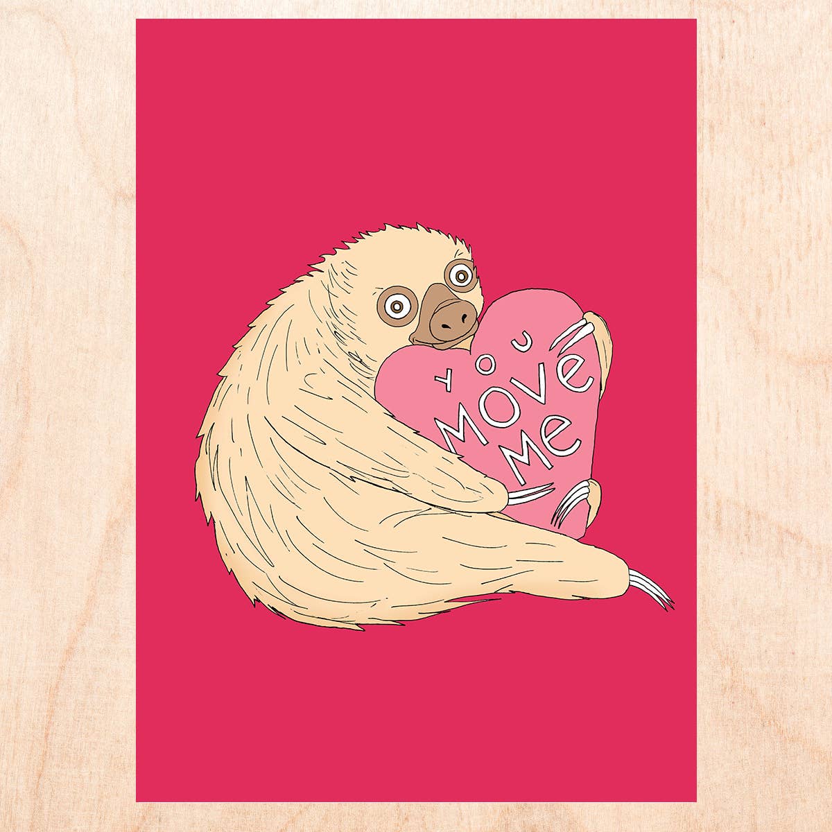 You Move Me Love Card