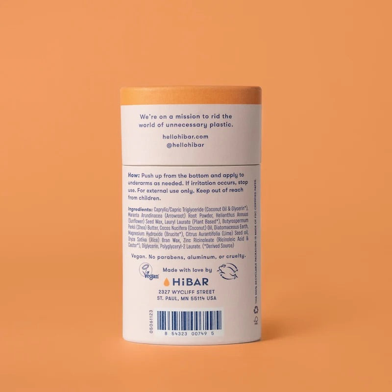 Pink Iris Neroli Sensitive Deodorant - Plastic Free!