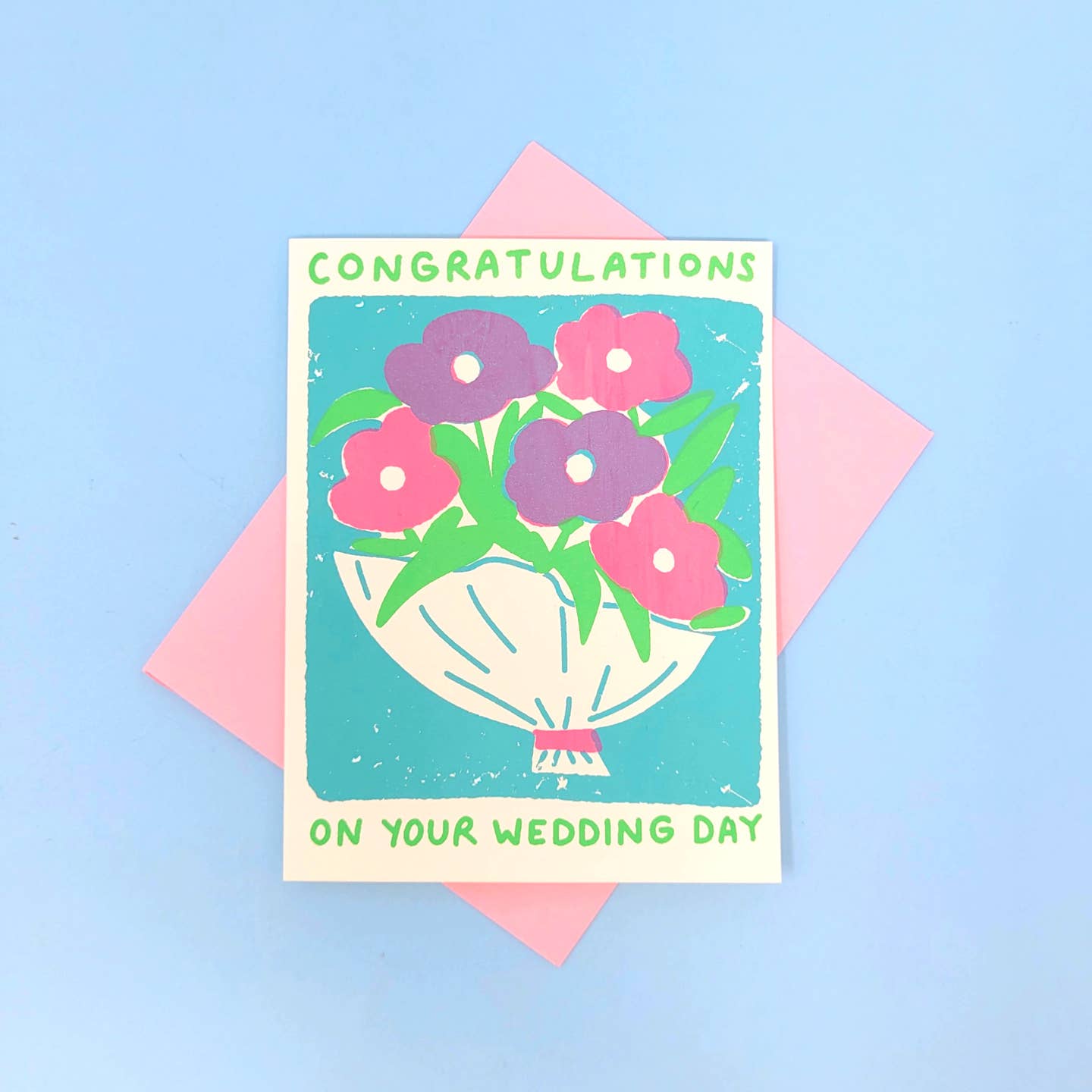 Congratulations On Your Wedding Day Greeting Card