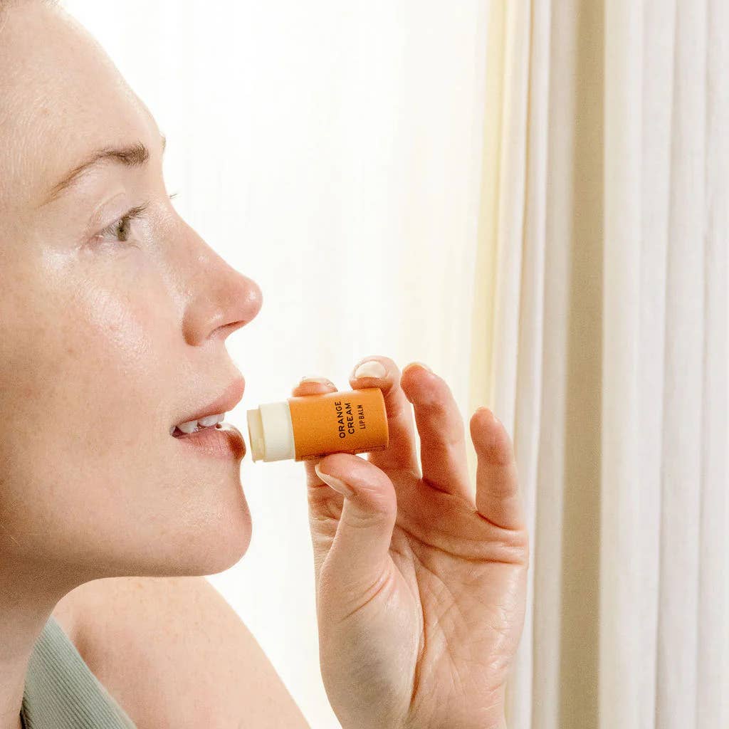 Orange Cream Organic Lip Balm