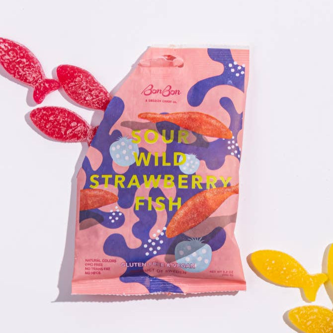 Sour Peach Fish - Swedish Candy