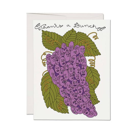 Thanks A Bunch Greeting Card