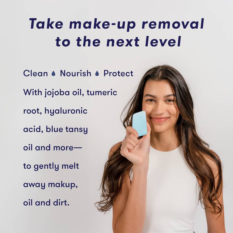 Solid Oil Cleanser Face Wash Bar