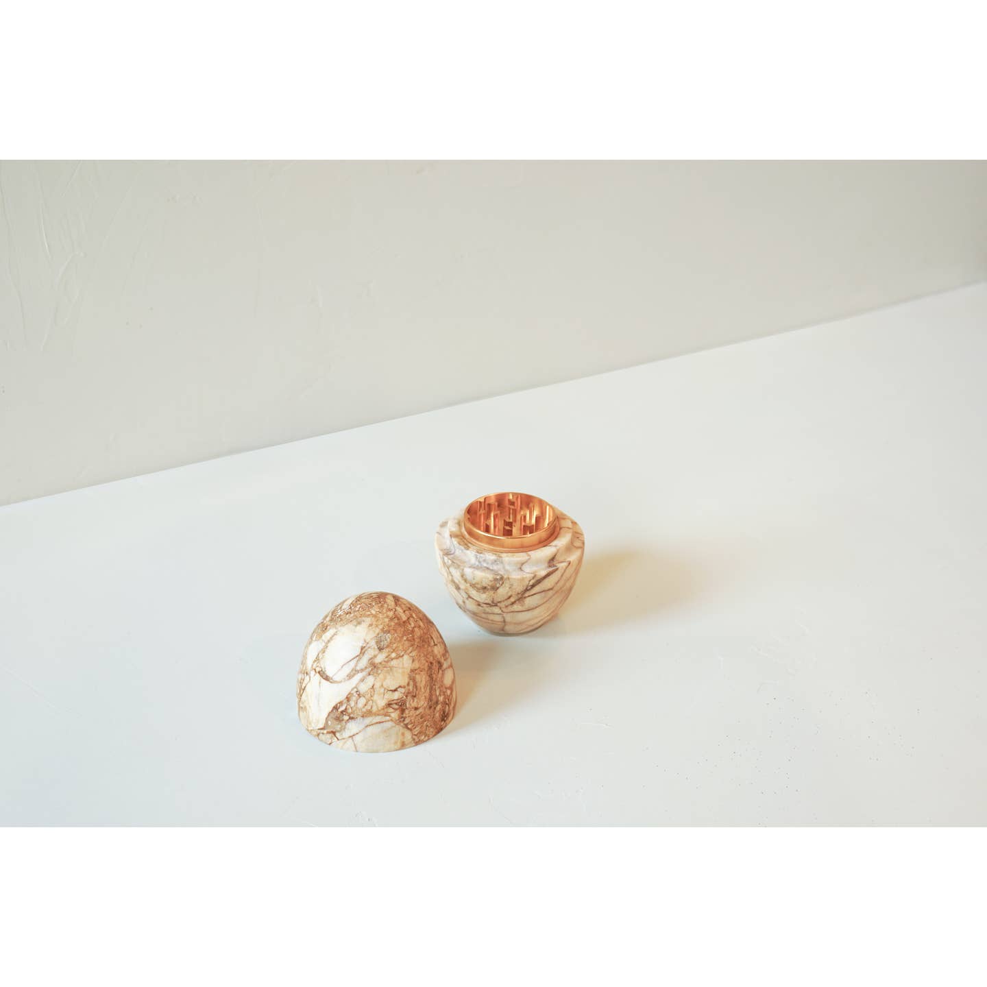 The Egg Grinder in Amber