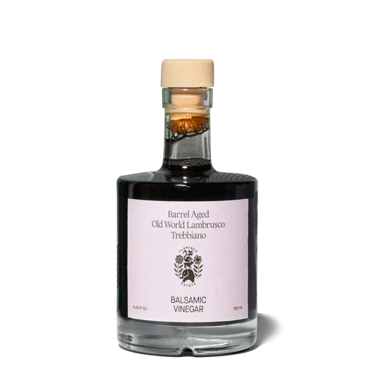 Barrel Aged Old World Lambrusco Trebbiano Balsamic Vinegar