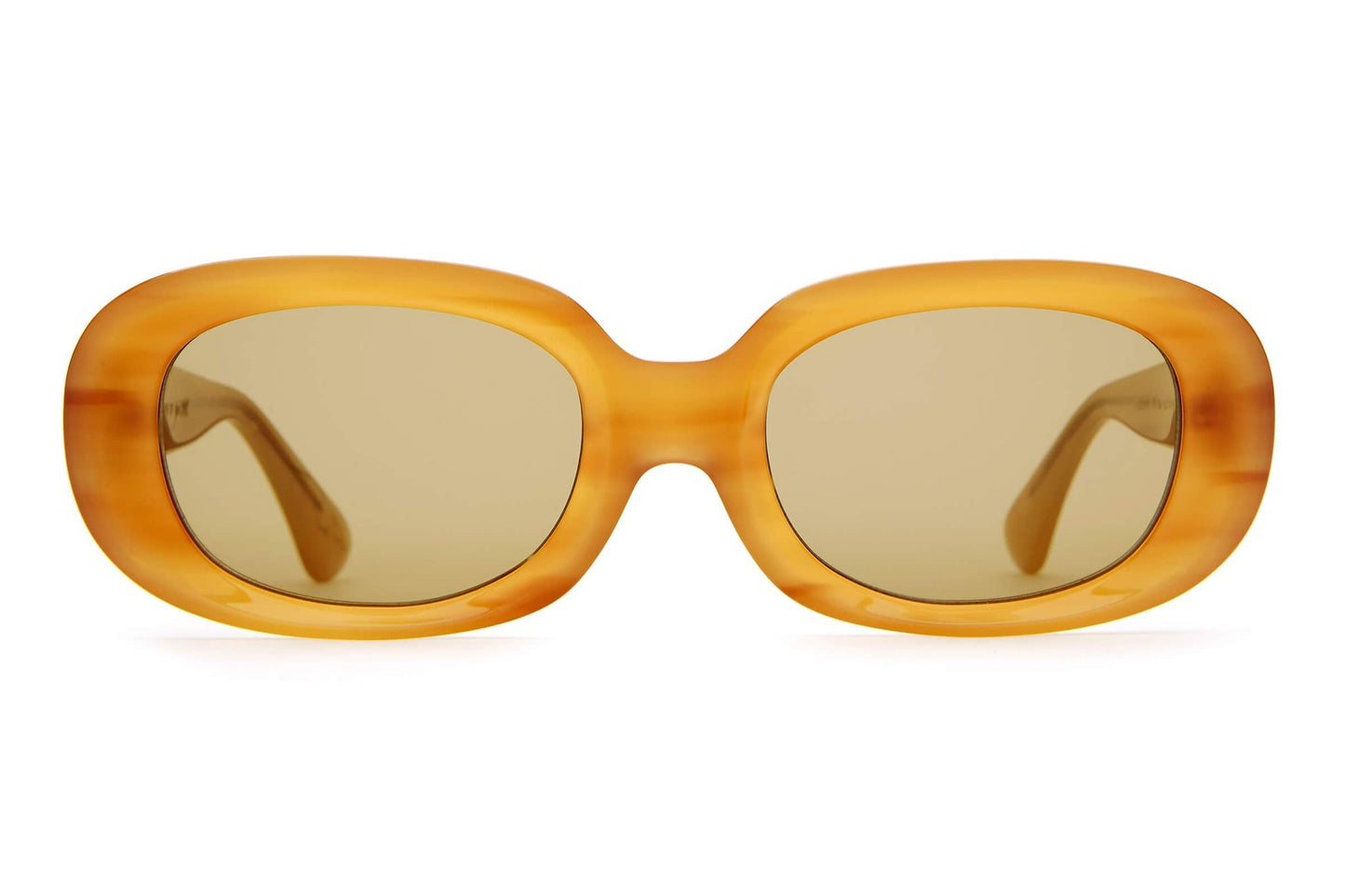 The Bikini Vision Sunglasses in Sunshine Demi Bio / Polarized Grapeseed