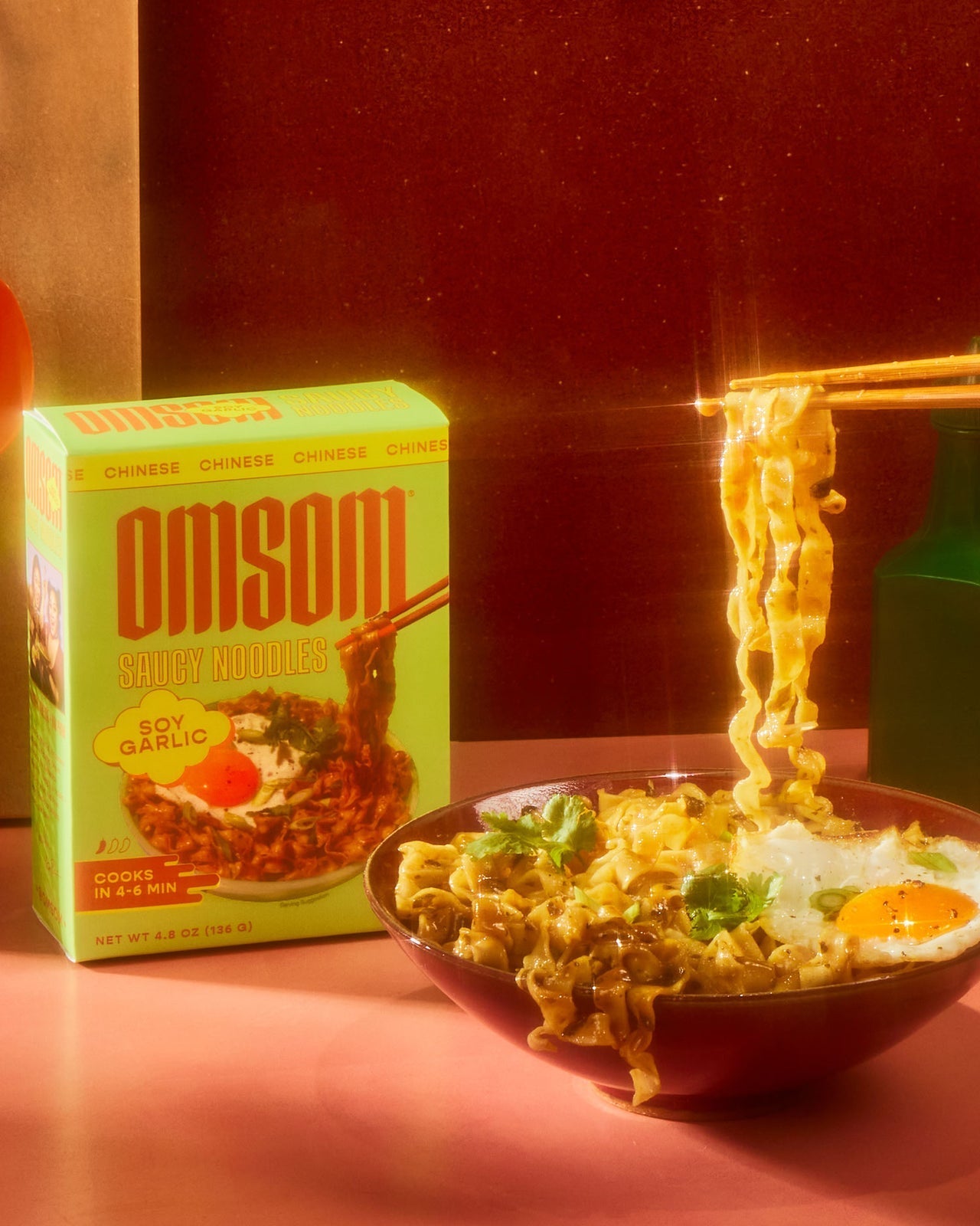 Soy Garlic Saucy Noodles
