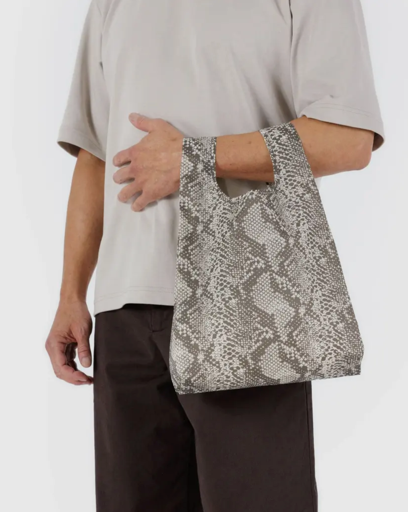 Baby Baggu in Snakeskin