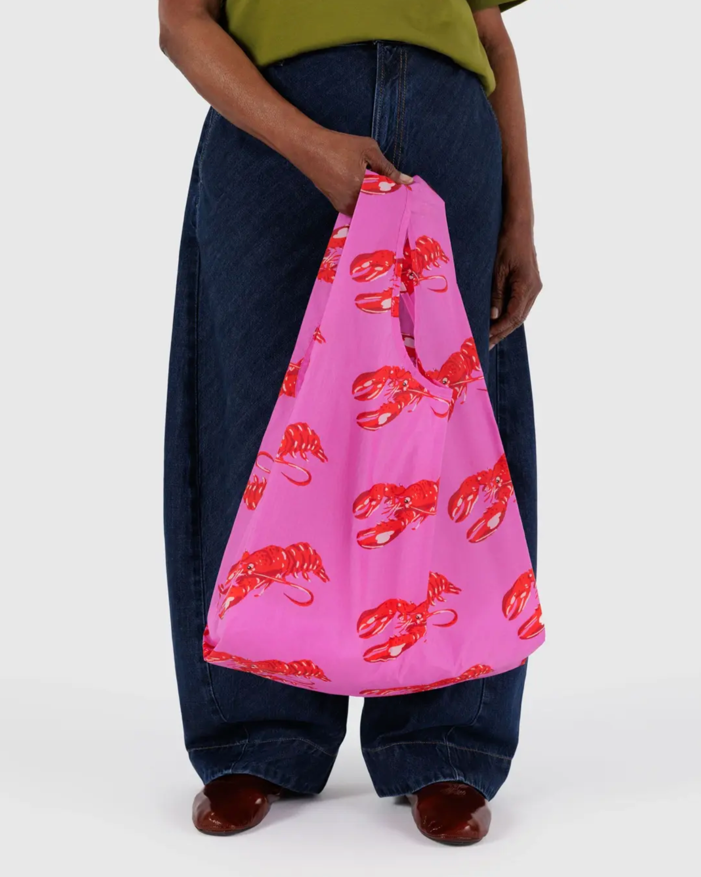 Standard Baggu in Pink Lobster