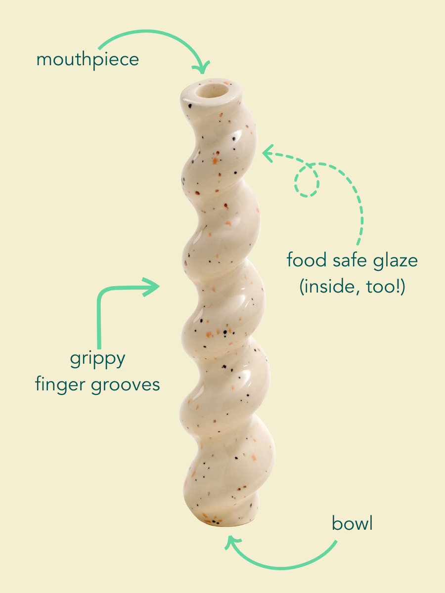 Bloom Pipe in Vanilla Bean