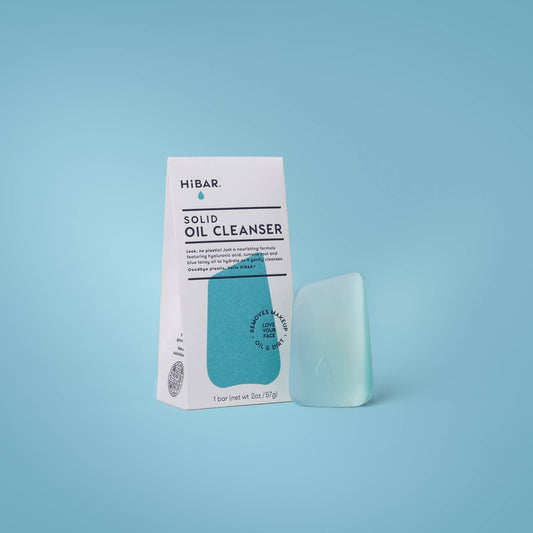 Solid Oil Cleanser Face Wash Bar