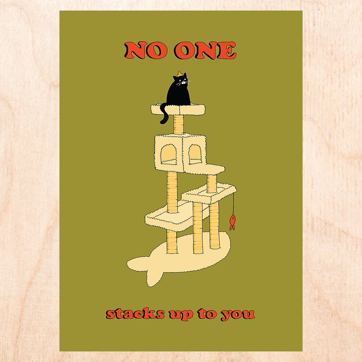 No One Stacks Up To You Card
