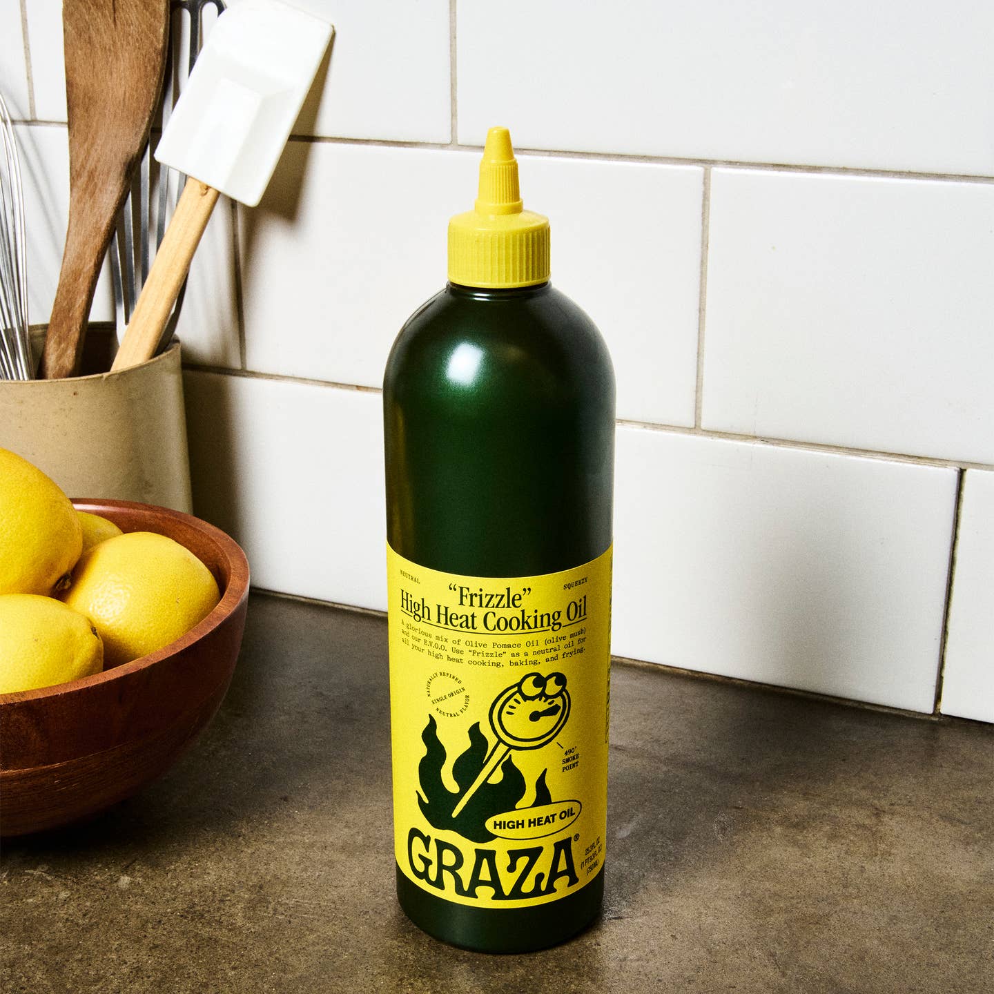 "Frizzle" High Heat Cooking Oil