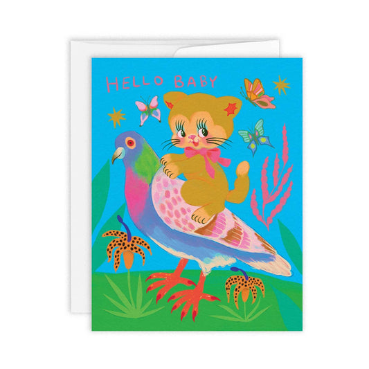 Hello Baby — Greeting Card