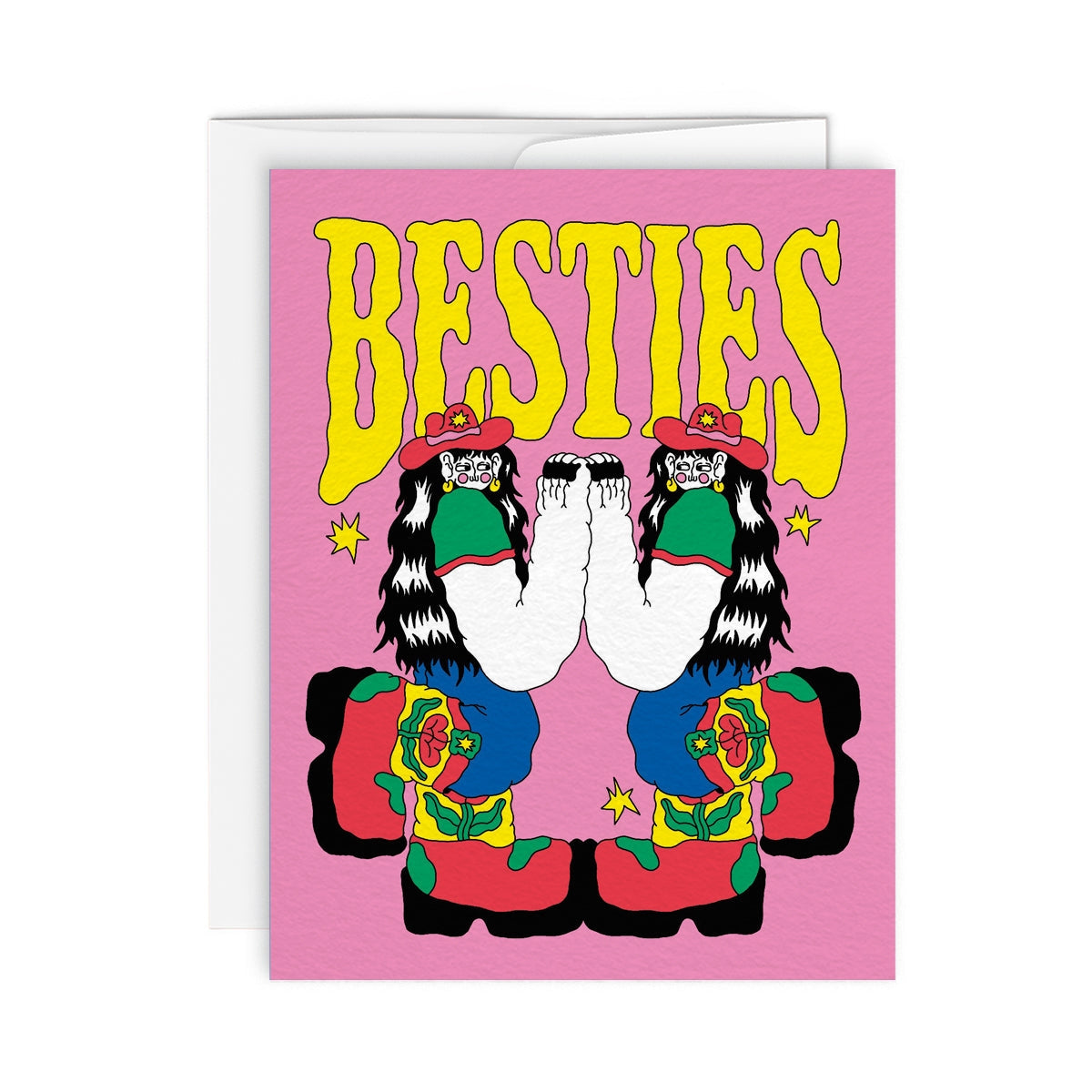 Besties — Greeting Card